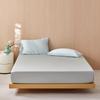 Estilo Luxo Leve Classe A 60 Lanjing Tencel Cor Sólida Lençol Cobre-Leito Primavera e Verão Fresco Sedoso Dormir Nu Capa Protetora de Colchão
