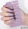 Adesivo de Unha em Gel com Glitter Sólido, Películas Autocolantes Brilhantes para Unhas, Adesivos de Arte para Unhas Autoadesivos à Prova d'Água para Manicure em Casa