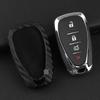 Adecuado para la funda de llave de Chevrolet Cruz mairui Bao Camaro carcasa protectora de fibra de carbono de silicona funda de control remoto de comercio exterior