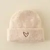 Conjunto de Dos Piezas de Gorro y Bufanda para Niños de Otoño e Invierno Conjunto de Gorro de Punto para Bebé Niños y Niñas Gorro Cálido con Protección para Orejas Estilo Coreano