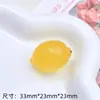 Accesorios de Resina Tónico Vibratorio Juguete Bolsa Sorpresa Explosiones Crema Gel Adornos Estéreo DIY Material para Joyería Fruta Luminosa