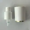 Bomba de Polvo de 18 Dientes con Boquilla de Spray Externa, Tapa Redonda Galvanizada, Envase Cosmético, Cabezal de Bomba de Presión para Loción, Venta al por Mayor del Fabricante