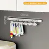 Organizador Colgante para Almacenamiento de Pomadas para Puertas de Gabinete, Riel Deslizante Extraíble para Aplicar Crema, Pinza de Almacenamiento para Pomadas, Estante de Almacenamiento para Medicamentos