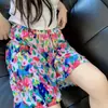 Pantalones de Cinco Puntos de Algodón y Seda, Estilo Delgado de Verano, Adecuados para Usar en Casa y al Aire Libre, Pantalones Casuales, Shorts de Playa que No se Desvanecen, Shorts Casuales para Mujer de Algodón y Seda