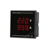 Voltímetro y Amperímetro Digital 6L2-VA Tipo Electrónico Panel Grande Agujero 80X80 76X76 Transformador de Corriente AC 100A