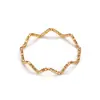 Nuevo Anillo Minimalista de Ola Estilo Coreano y Japonés para Mujer, Anillo Liso Retorcido Inspirado en Chanel, Anillos Mayoristas que No se Desvanecen
