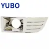 Yubo - Adecuado para el Marco de Luz Antiniebla del Ford Flex 2009-2012 (Electrochapado) Izquierdo y Derecho 8A8Z-17E810-B