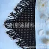 Venta Caliente Nueva Corea del Sur Ins Tejido de Ganchillo Borla Triángulo Correa de Bufanda Moda Chica Picante Todo Fósforo Cortina de Culo Pañuelo para la Cabeza Mujeres