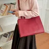 Elegante, de alta qualidade e grande capacidade - Nova coleção outono 2026: bolsa de ombro, bolsa transversal e bolsa de mão retrô, minimalista, chique e versátil