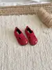 Zapatos de herradura XSHX de punta dividida | Para niños, sensación de hielo, malla simple, velcro, suela de goma, cómodos y suaves para niños y niñas en primavera y verano