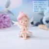 Estilo Ins Corazón Femenino Lindo Ciervo Pequeño Adornos Decoración para Hornear Pasteles Pequeños Regalos Manualidades de Resina Regalos