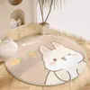 Tapete de Desenho Animado de Caxemira Imitação Mais Vendido, Tapete de Cabeceira para Quarto, Tapete de Chão Macio de Pelúcia, Tapete Antiderrapante, Tapete de Leitura para Quarto de Crianças
