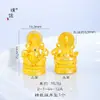 Pu Zuoqiang Color-Preservante Arena Dorada Accesorios DIY Colgante de Buda Ksitigarbha Cadena de Suéter Versátil Protector Budista Chino