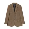Ropa de Mujer al por Mayor Transfronteriza Estilo Europeo y Americano Chaquetas de Lana Otoño e Invierno, Chaquetas y Tops Casuales de Manga Larga a la Moda