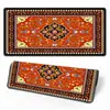 Venta al por mayor del fabricante Popular transfronterizo Estilo exótico retro persa Alfombrilla de ratón grande para escritorio con bloqueo de bordes de caucho natural