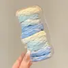 Diadema para mascarilla, cuerda ancha para el pelo para niñas, accesorio para coleta alta, banda elástica, scrunchie elegante