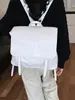 Mochila bandolera versátil de moda trendy, mochila de viaje de lujo discreto de nicho de gran capacidad, bolsa escolar casual deportiva para estudiante