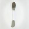 Cepillo de silicona de dos cabezales para mascarilla, eliminador de puntos negros, cepillo de doble cara para lavado nasal, limpieza facial, suministros de belleza, mascarilla en barra, disponible en stock.