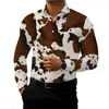 Camisas casuais de manga comprida masculinas transfronteiriças europeias e americanas, tops de alta qualidade resistentes a rugas, direto da fábrica de origem, dropshipping disponível