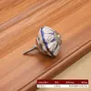 Manija de Cerámica Estilo Americano de Calabaza con Diseño Artístico Vintage para Cajón, Puerta de Gabinete, Armario y Cómoda, Estilo Antiguo Pintado a Mano