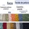 Tecido Tricotado de Veludo de Cordeiro Grande 850g/m², 100% Poliéster, Lado Único, para Roupas, Chapéus, Cobertores, Materiais de Calçados e Tecidos para Bonecas