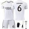2526 Uniforme de fútbol del Real Madrid No. 5 Bellingham 7 Vinicus 9 Mbapelo traje de camiseta de fútbol Jersey