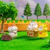Nuevos adornos para jardín de paisaje en miniatura, con lindas margaritas, para paisajismo y decoración DIY de uso diario; artesanías de plástico al por mayor