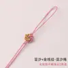 Mandala nó corda mini chinês nó borla antigo pendurado cabeça diy celular marcador jóias pequena bolsa cordão atacado