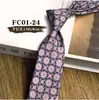 Gravata Impressa Estilo Retro Hong Kong 8cm Amarrada à Mão para Casamento Masculino, Apresentação, Uso Diário, Acessórios para Terno Formal