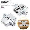 Bisagra de Cruz Bisagra Oculta Bisagra de Cruz Oculta Engrosada de Aleación de Zinc para Puertas de Madera Plegable Ajustable Bisagra de Puerta Tridimensional Fábrica