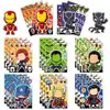 8 Pegatinas de Rompecabezas de Diferentes Personajes de los Vengadores Juguetes Interactivos Educativos de Pegatinas Hechos a Mano para Niños Venta al por Mayor