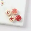 Contas de Animal Desenho Animado Fofo Acrílico Fosco Acessórios para Joias DIY Acessórios com Contas Pingente para Chaveiro Pacote de Materiais