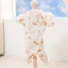 Ropa para Perros de Primavera y Verano, Ropa para Proteger el Vientre en Casa, Ropa de Doble Capa de Gasa Transpirable de Cuatro Patas para Cubrir el Vientre de Perros Pequeños y Medianos, Ropa para Mascotas