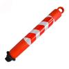 Columna de Advertencia Tumbler de 80cm Columna Reflectiva Columna de Aislamiento Vial Barandilla Bloque de Carretera Removible Advertencia Columna Anticolisión