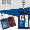 Wen Jiu Cortex Tarjeta de Trabajo Juego de Tarjetas Permiso de Trabajo Personalizado Bolsa para Tarjeta de Personal IC Autobús Trabajo Juego de Tarjetas de Marca