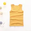Chaleco para Niños Primavera y Otoño Algodón Puro Estilo Delgado Niños y Niñas Bebé Verano Camisola Camiseta Interior Chaleco Capa Base
