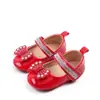 Nuevos zapatos lindos para niños de primavera y verano, zapatos de princesa para 0 a 1 año, suela de goma, zapatos antideslizantes, zapatos nuevos para bebé, zapatos para bebés y niños pequeños