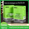 Bebida sólida transparente pet food caixa plástica probióticos caixa de embalagem cor PVC caixa de embalagem pp caixa de plástico