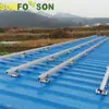 Soportes Metálicos para Tejas, Soportes de Aluminio, Tejas Metálicas de Color Industriales y Comerciales Instalación de Paneles Solares en Techos Metálicos Fotovoltaicos