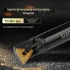 Porta-ferramentas de torneamento de dados com furo interno de 95 graus, Porta-ferramentas S20R-Mtlnr16, Conjunto completo de insertos para máquinas-ferramenta
