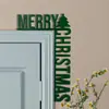 Decoraciones de esquina de puerta de Navidad nuevas transfronterizas, tiras decorativas para el hogar, adornos de marco de puerta de Papá Noel, nuevas figuras de muñeco de nieve