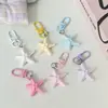 Nuevo Llavero Lindo de Estrella de Mar 3D Dibujo Animado Femenino Versátil Colgante para Bolso Accesorio Regalo para Mejores Amigos y Parejas