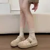 Nuevas Sandalias de Velcro 2026 con Aumento Interno de Altura, Zapatillas Cerradas de Medio Uso para Otoño para Mujer, Calzado de Exterior, Zapatos Planos Deslizables Estilo Birkenstock