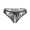 Bragas Sexis de Talla Grande para Mujer con Abertura en la Entrepierna, No Necesitan Quitarse, Tanga Sexy de Encaje Estilo Japonés Temptación, Bragas T-Back Sexis Europeas y Americanas para Discoteca