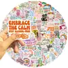 100 pegatinas inspiradoras para dejar el alcohol, pegatinas coloridas de grafiti DIY para decorar teléfonos móviles, portátiles, equipaje y botellas de agua
