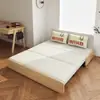 Sofá cama plegable para sala de estar y dormitorio, cama plegable individual/doble para apartamentos pequeños, cama multifuncional de doble uso extraíble y retráctil