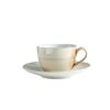 Taza de Café y Platillo de Cerámica Pintados a Mano para el Hogar y la Oficina, Taza y Platillo de Desayuno, Taza Grande, Taza de Leche, Taza de Té de Flores, Suministro Directo Transfronterizo