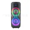 Gy-1029 Export Micrófono Inalámbrico Bluetooth Dual de 10 pulgadas Audio para Baile Cuadrado Altavoz Portátil para Karaoke de Alta Potencia