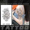 Personalizado Serie Domineering Shenlong Cubriendo Cicatrices Pegatinas de Tatuaje Herbal de Larga Duración Impermeables Cool Pegatinas de Tatuaje Personalizadas para Hombres y Mujeres