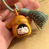 Novo Estilo Sandália Esculpida Personagem de Desenho Animado Chapéu Pingente Chaveiro Criativo Charme de Bolsa Acessório